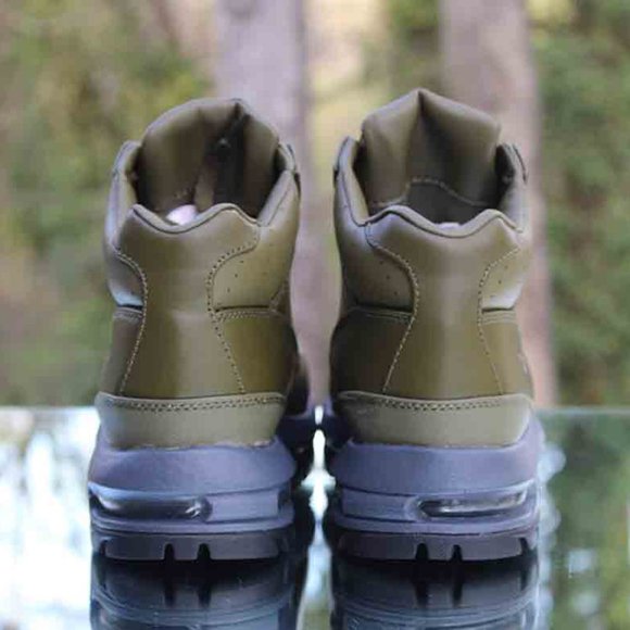 Nike Air Max Goadome Size 6Y Olive Green Canvas - Picture 8 of 15